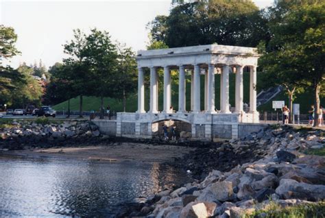 Plymouth Rock, Massachusetts Plymouth Rock, Marina Bay Sands, Massachusetts, New England ...