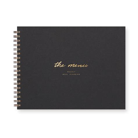 The Menu Weekly Meal Planner - Ruff House Print Shop