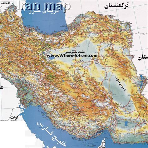 نقشه دریای خليج فارس ( مخصوص صیادان و غواص ها)