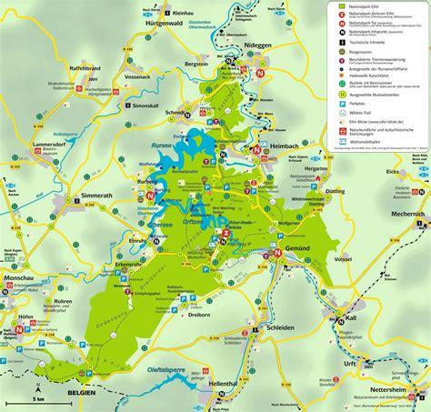 Start- und Treffpunkte | Nationalpark Eifel