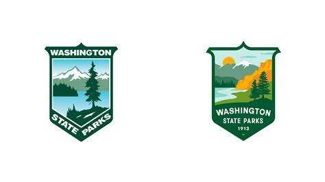 Brand New: New Logo and Identity for Washington State Parks by People ...