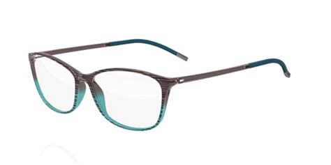 Silhouette 1563 6052 Eyeglasses in Blue | SmartBuyGlasses USA