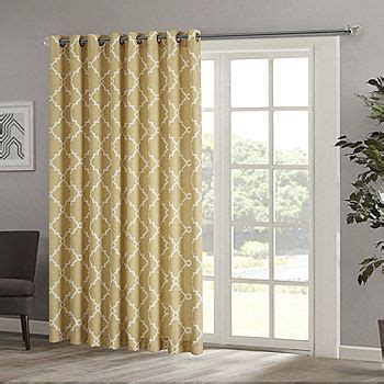 Madison Park Westmont Fretwork Print Grommet-Top Curtain Panel-JCPenney ...