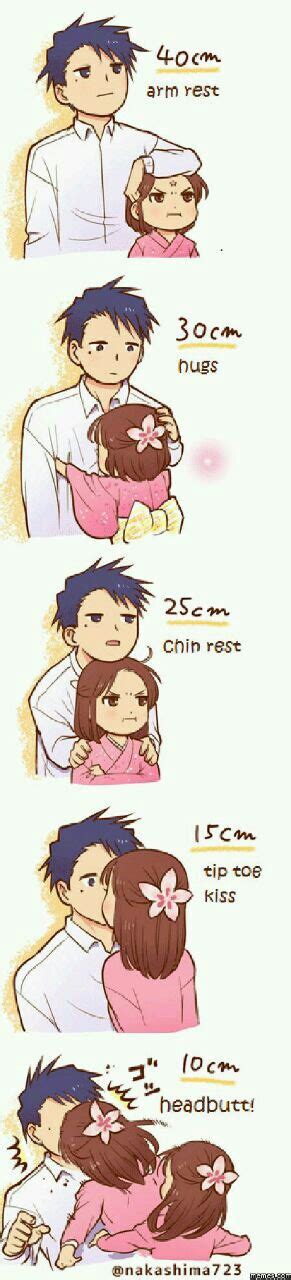 Height Difference Anime Couple Memes