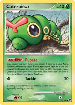 Caterpie Pokémon Card Value & Price | PokemonCardValue