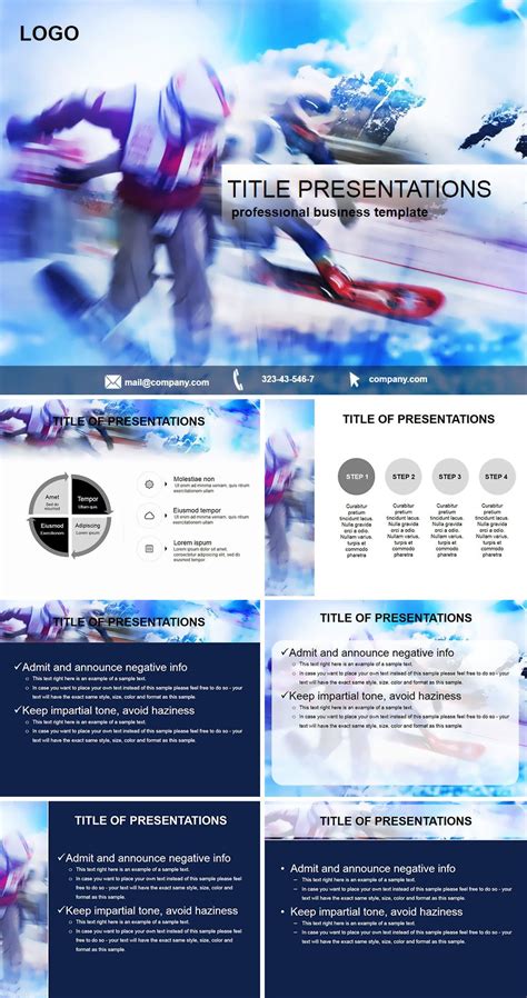 Winter Sports PowerPoint presentation template | Presentation ...