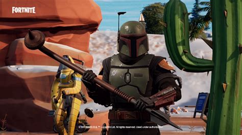 How Exactly Is the Brand New Boba Fett Skin Reactive in 'Fortnite?'