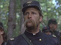 Jeff Daniels playing Joshua Chamberlain in the movie Gettysburg. One of the many movies ...