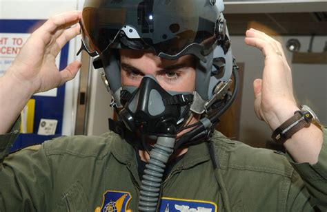 Air Force Pilot Helmet Side View