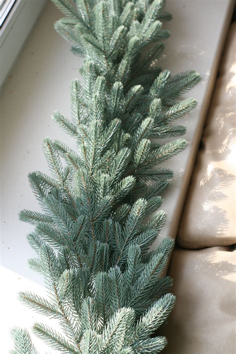 Blue Greenery Garland Christmas Garland Christmas Mantel - Etsy