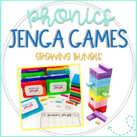 Phonics R-Controlled Vowels Jenga Games Language Arts Bundle - Life ...