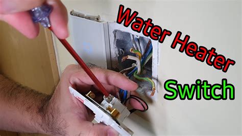 Water Heater switch (20A dual pole) change (Save $120) - YouTube