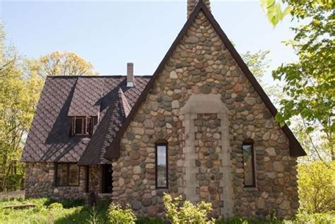 Charming Cobblestone Cottage with Timber Framing on 15 Peaceful Acres | Timber framing ...