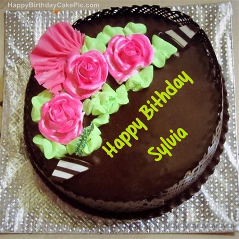 ️ Chocolate Birthday Cake For Sylvia