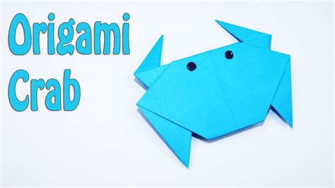 How To Make Origami Crab