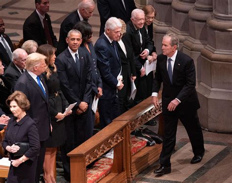 George H. W. Bush Funeral Service: See The Photos