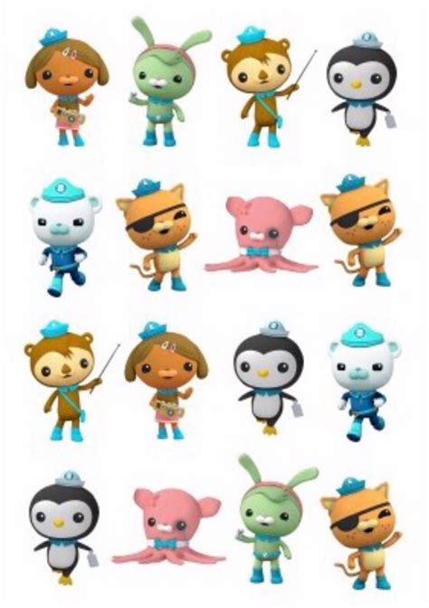 Octonauts Temporary Tattoo Sticker. Party Supplies Bunting | Etsy in ...