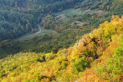 Autumn View from Siance in Muranska Planina Mountains Stock Image - Image of slovakia, rock ...