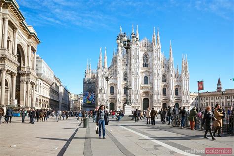 - Famous Piazza del Duomo, Milan, Italy - Royalty Free Images and Prints - Matteo Colombo ...