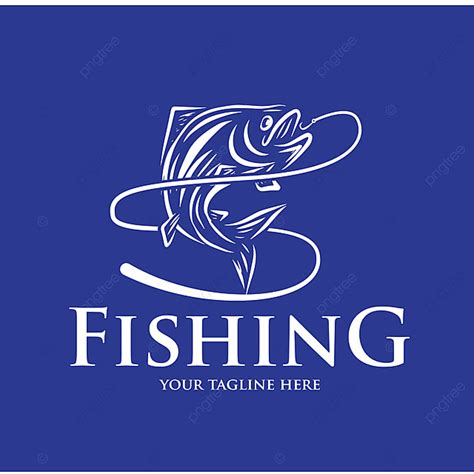 Templat Design Vector Hd Images, Fishing Logo Design Template, Big ...