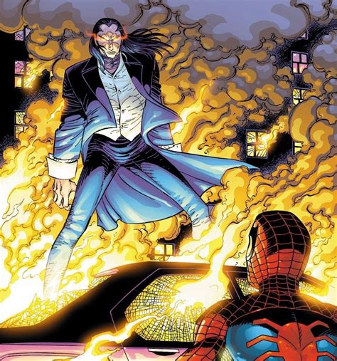 MORlun - supervillain in American comic books. Central foe of Spider-Man, one of his most ...