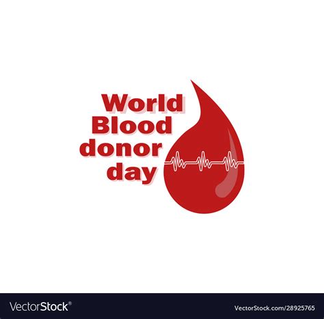 Donation day Royalty Free Vector Image - VectorStock