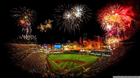 PNC Park Fireworks HD Desktop Wallpapers : Mobile : Dual Monitor Desktop Background