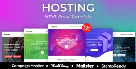 Hostinger – Multipurpose Responsive Email Template for Web Hosting Business by EmailStudio