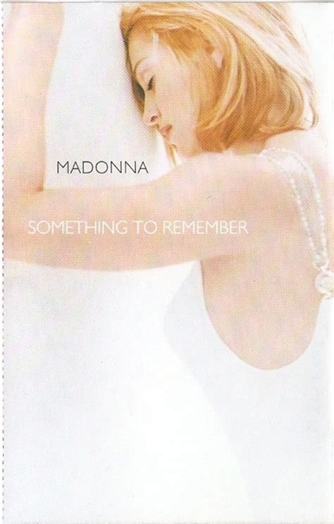 Madonna - Something To Remember (1995, Cassette) | Discogs