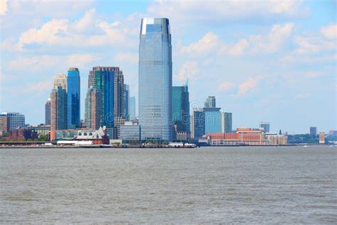 Jersey City skyline stock photo. Image of states, sightseeing - 179314436