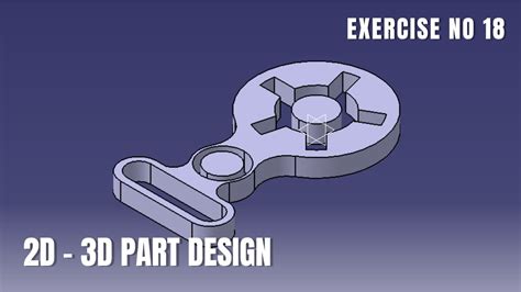 CATIA Design for Beginners Exercise 18 I Catia v5 tutorial exercise I ...