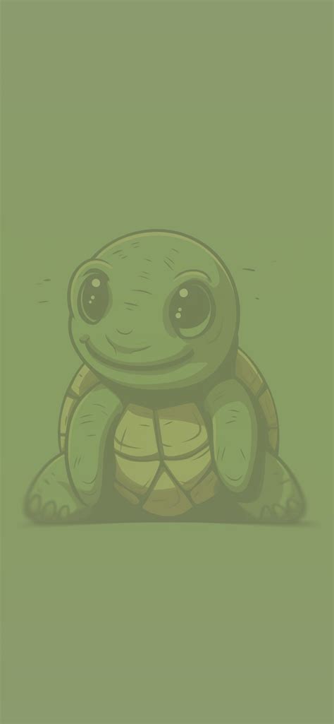 Cute Baby Turtle Green Wallpapers - Baby Turtle Wallpaper iPhone