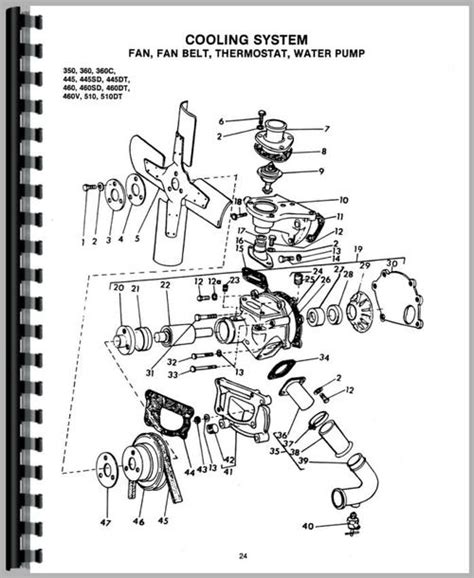 Long 350 Tractor Parts Manual