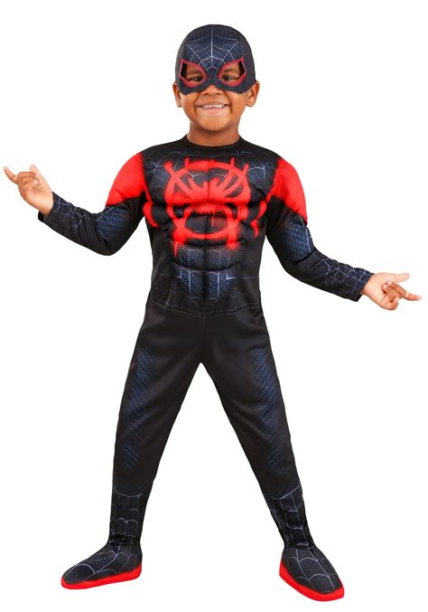 Toddler Deluxe Miles Morales Costume - Walmart.com