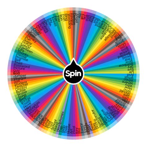 The Random Word Wheel | Spin The Wheel App