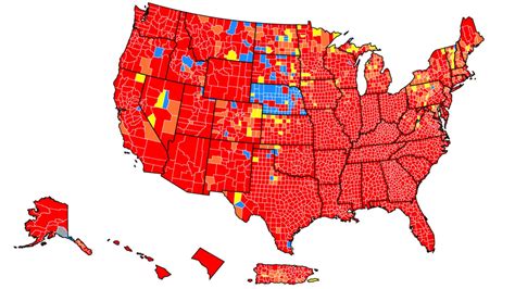 CDC COVID-19 map shows most of US under high community transmission