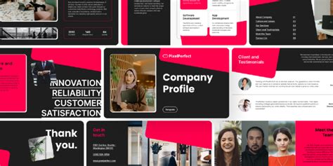 Company Profile Template | Figma