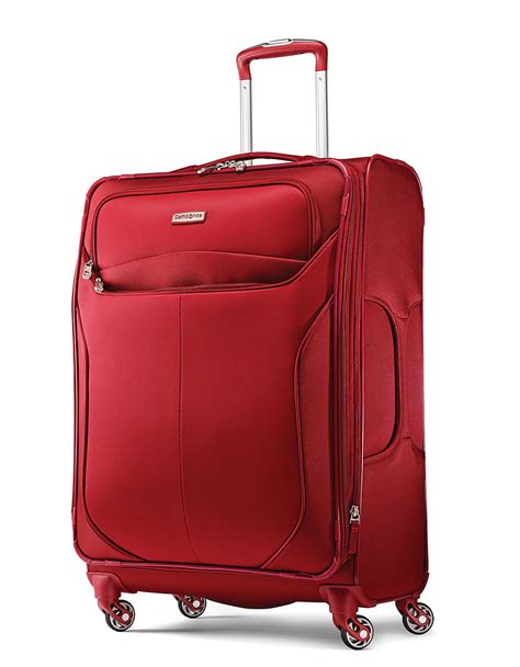 Samsonite Lift Two 25 Inch Softside Spinner Suitcase in Red for Men ...