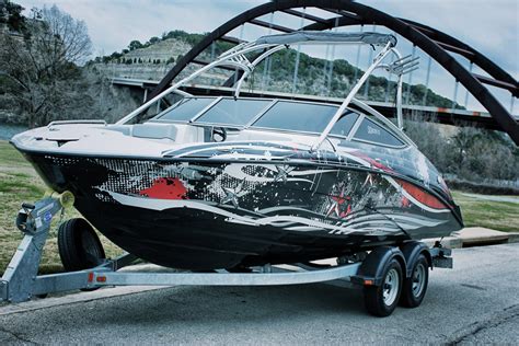 Boat Wraps | Vinyl Boat Wraps | Wake Graphics