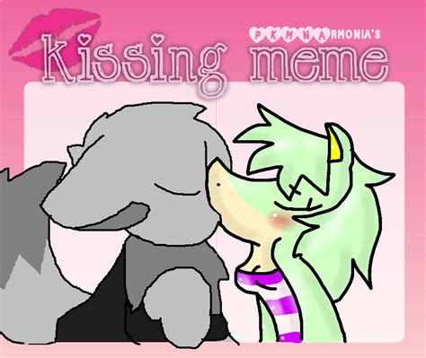 Wolf kissing by ShinySmeargle on DeviantArt