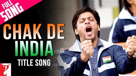 Chak De India | Full Title Song | Shah Rukh Khan | Sukhvinder Singh ...