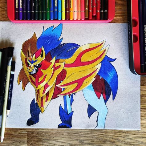 How To Draw A Legendary Pokemon - Simplereality27