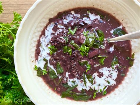 Mushroom & Black Rice Soup - Daily Dose of Greens