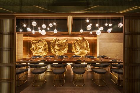 Red Design Looks to the Sea for Western-Japanese Fusion Restaurant Umi in Shanghai - Interior Design