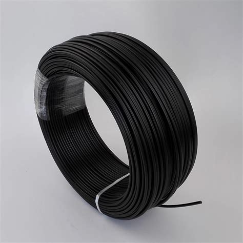 150Meters Black PE plastic fiber optic cable, inner 3mm end glow optic fiber cable for DIY fiber ...