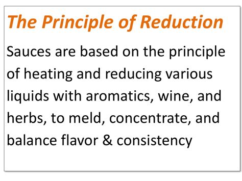 Principles of Sauce Making — The Culinary Pro