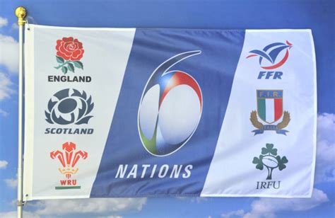 6 Nations Rugby Flag to buy online at flags4sale.com