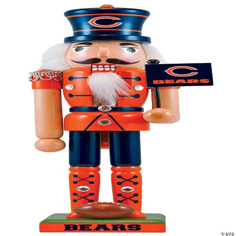 MasterPieces Chicago Bears Nutcracker | Oriental Trading