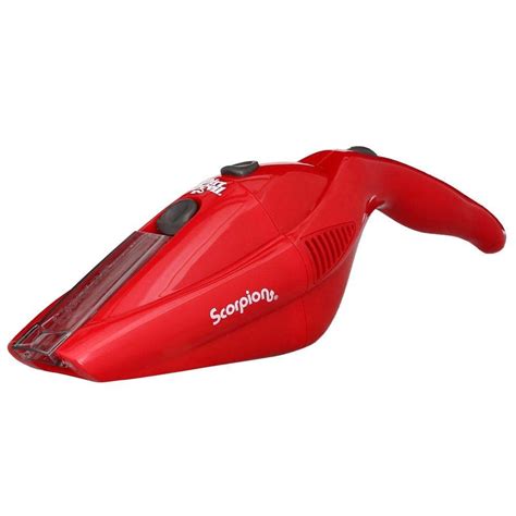 Dirt Devil Scorpion 6-Volt Cordless Handheld Vacuum Cleaner-BD10050RED - The Home Depot