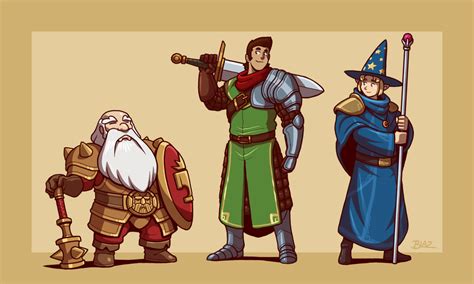 DnD Party by Blazbaros on DeviantArt